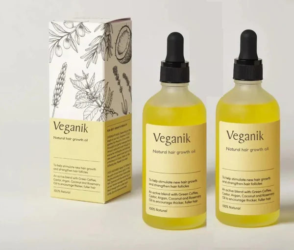 Vegan Natural Hair Growth Oil (Pack of 3)